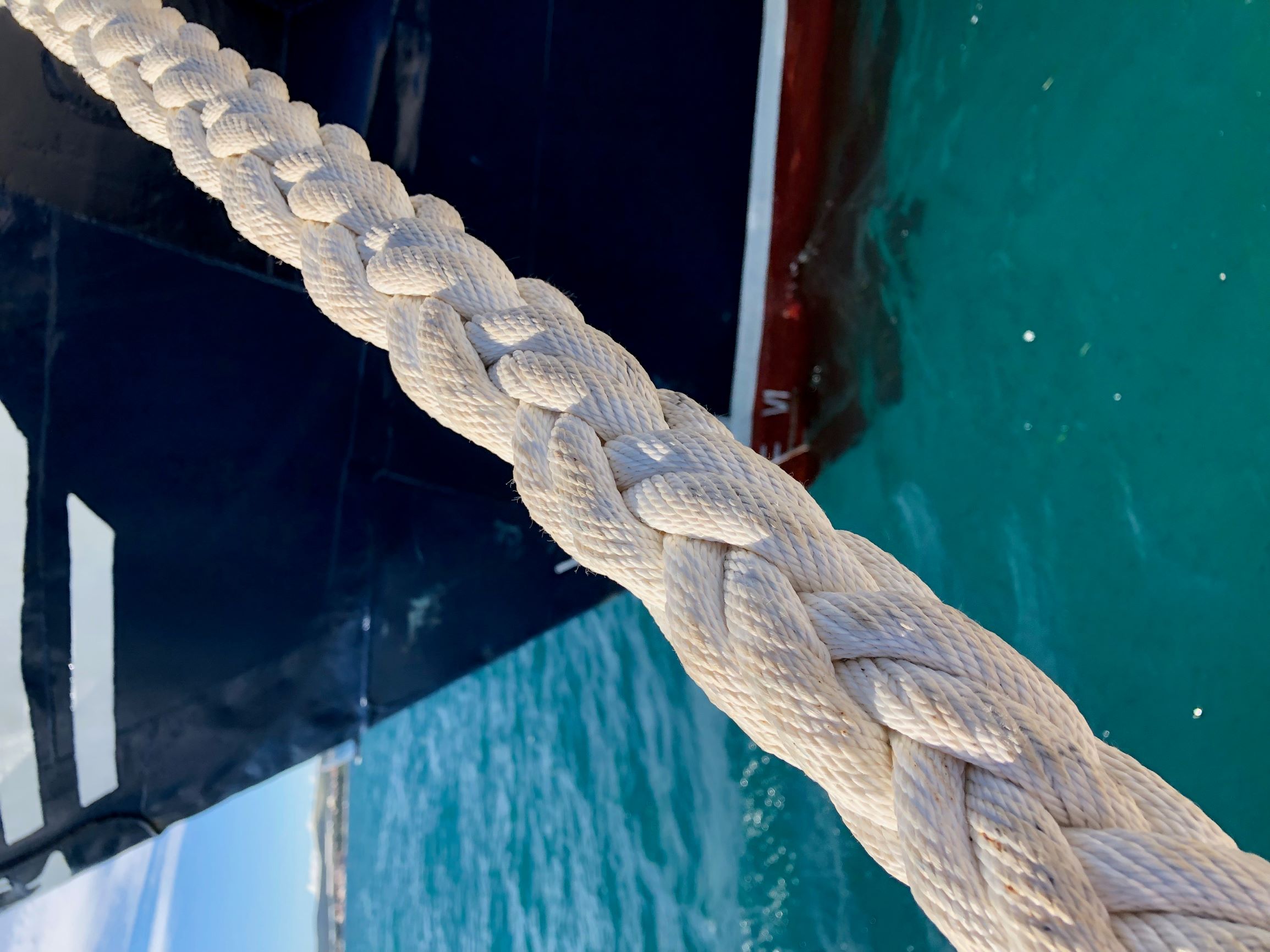 Lodní lana pro kotvení
