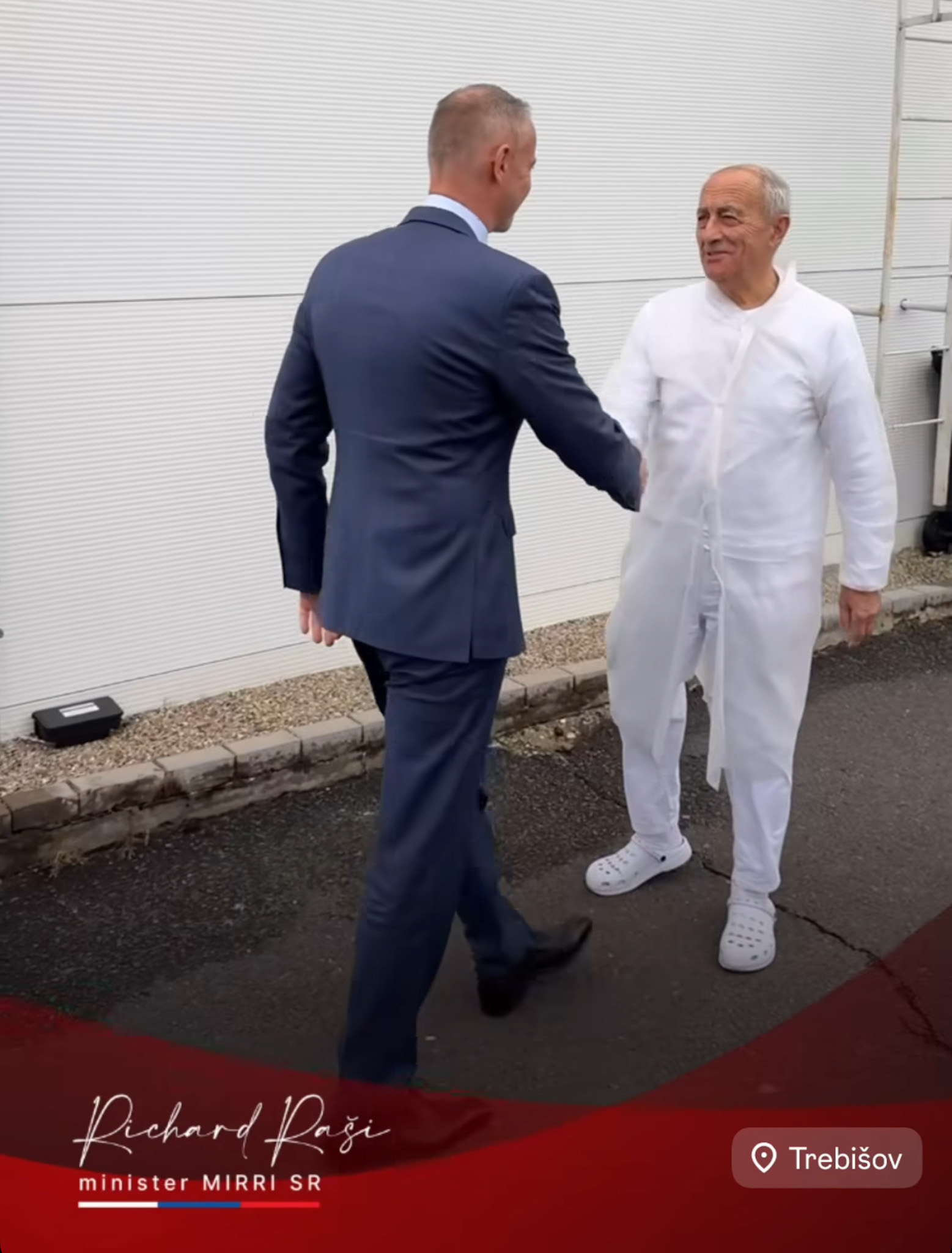 A rare visit of the Minister to CONROP SK
