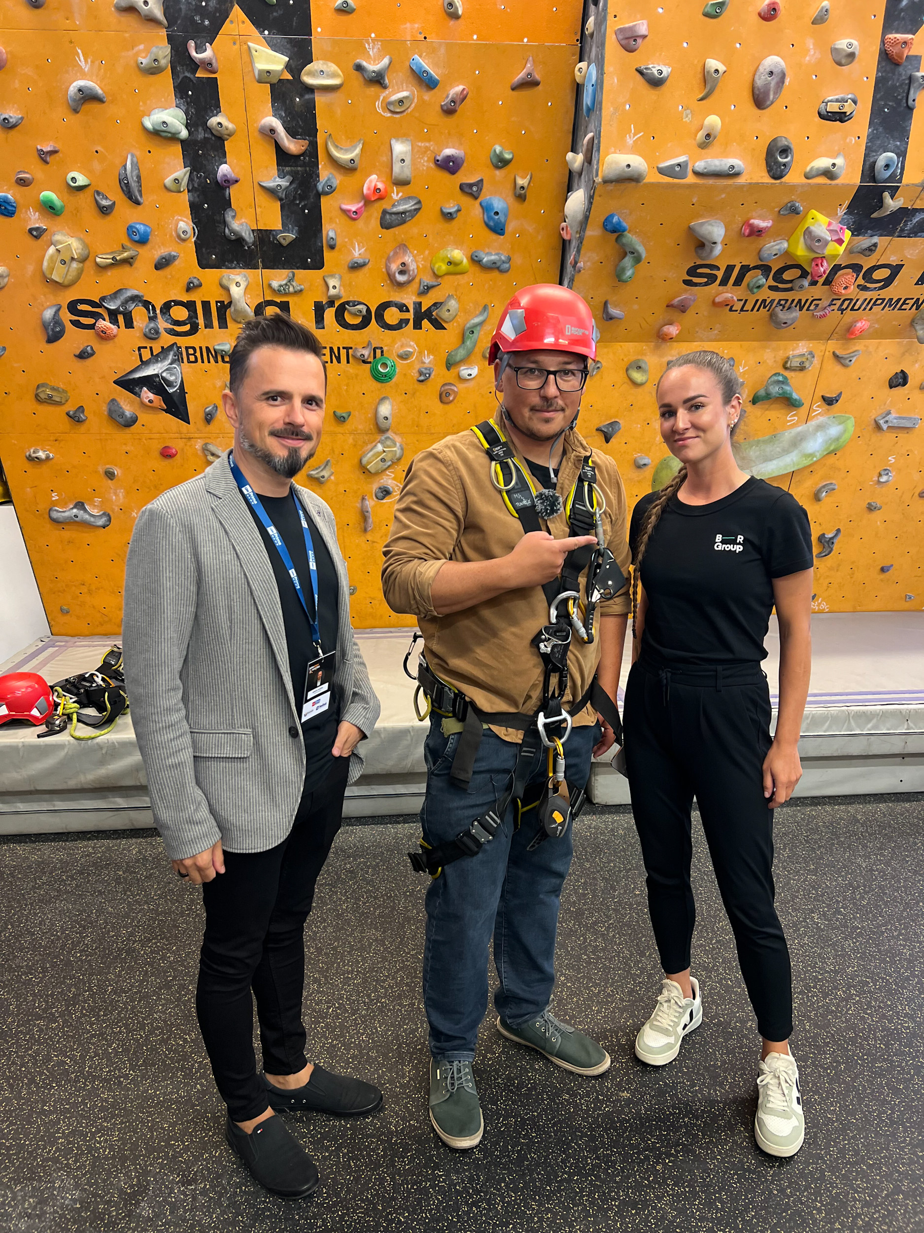 Filming of One-Day Career with CNN Prima News TV at Singing Rock