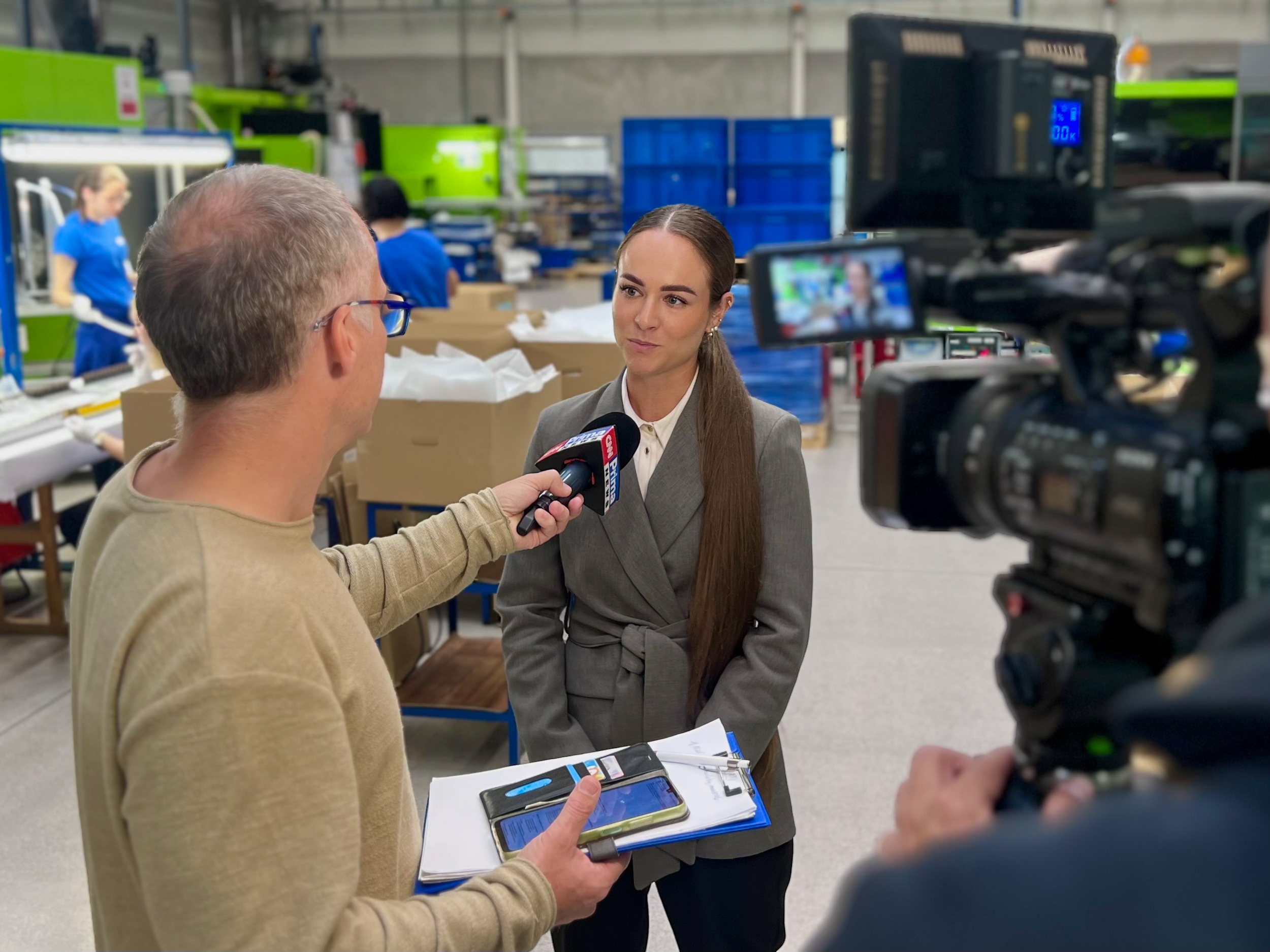 Linaset na TV Prima v pořadu Jednodenní kariéra